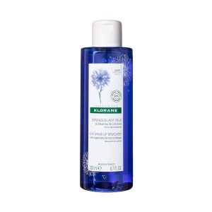 Eye make-up remover with organically farmed cornflower, for sensitive skin