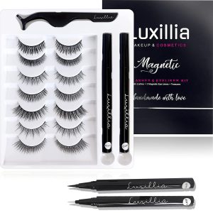 Luxillia by amazon magnetic eyeliner with eyelashes kit