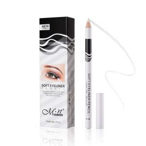 White Eyeliner Pencil Smooth Waterproof Long Lasting